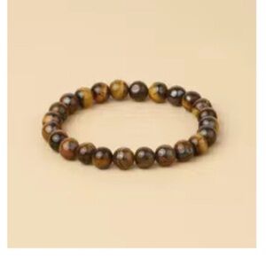 ***Donated***Tiger Eye 8mm Natural Gemstone stretch bracelets